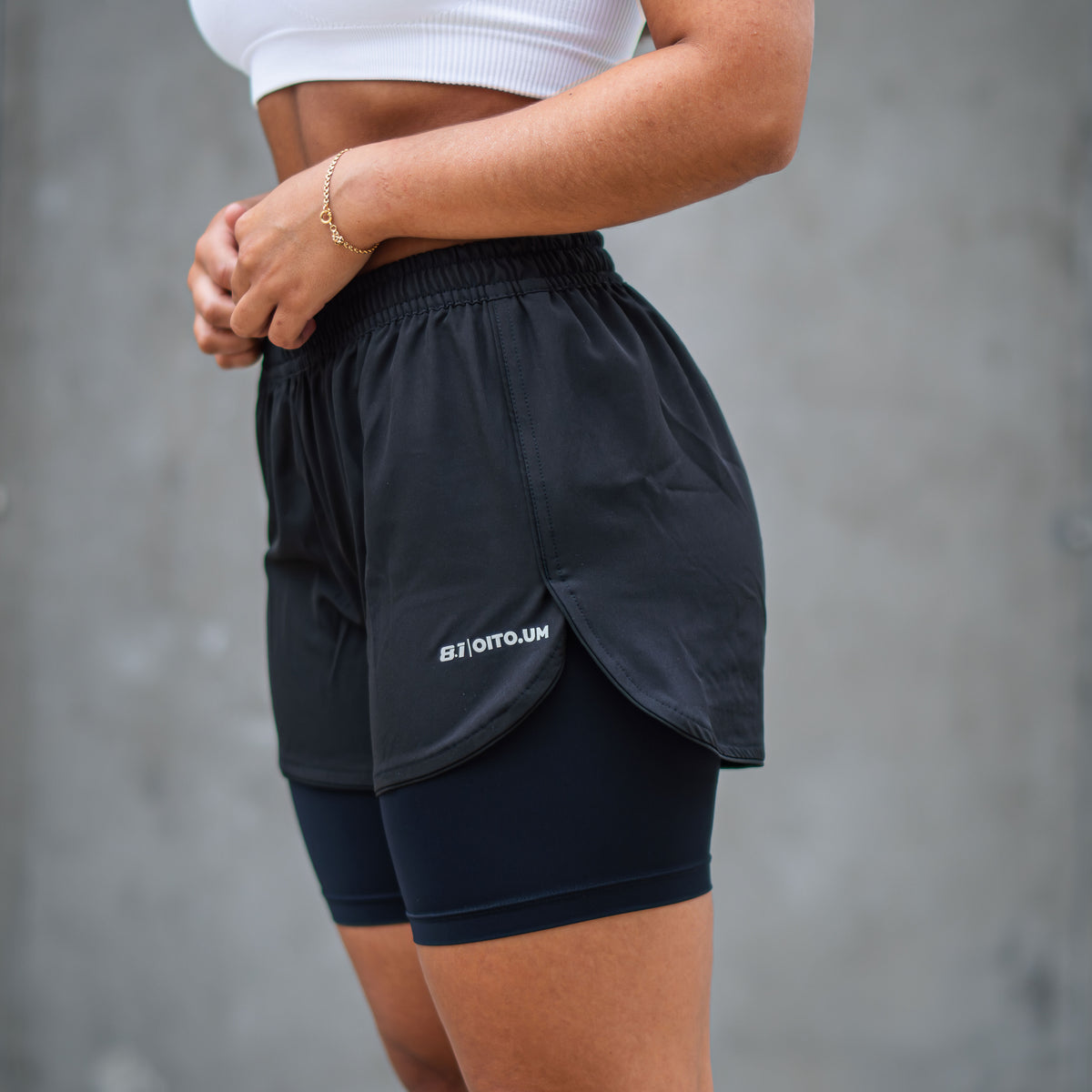 Black Malaga Shorts