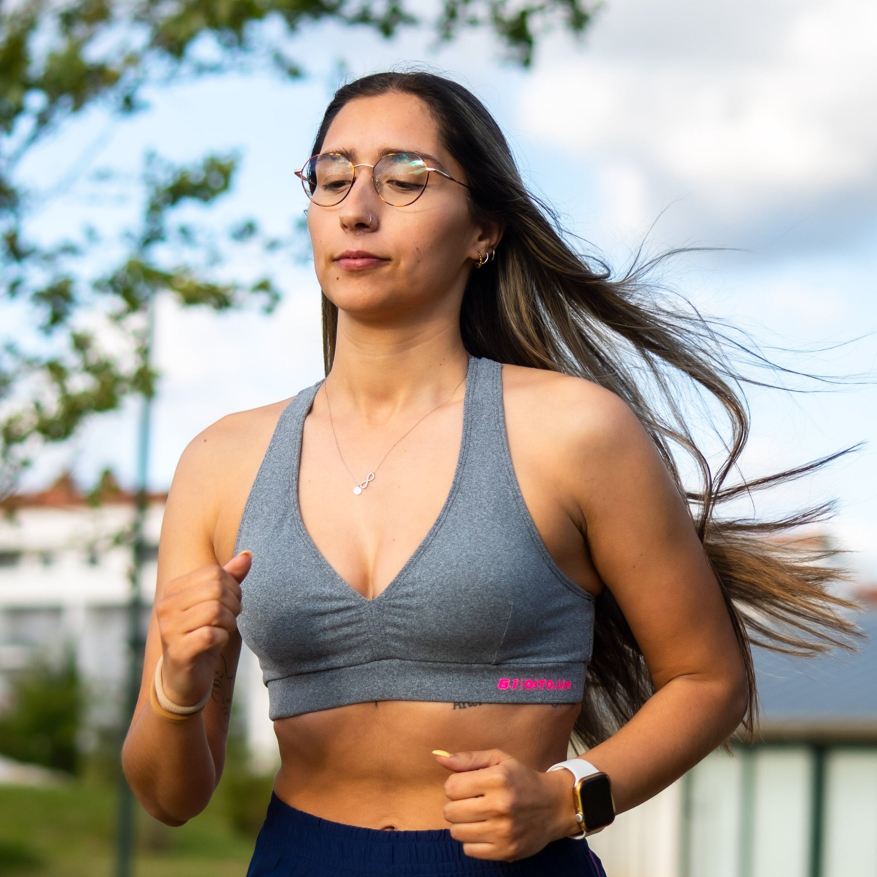 Dark Gray fitness top